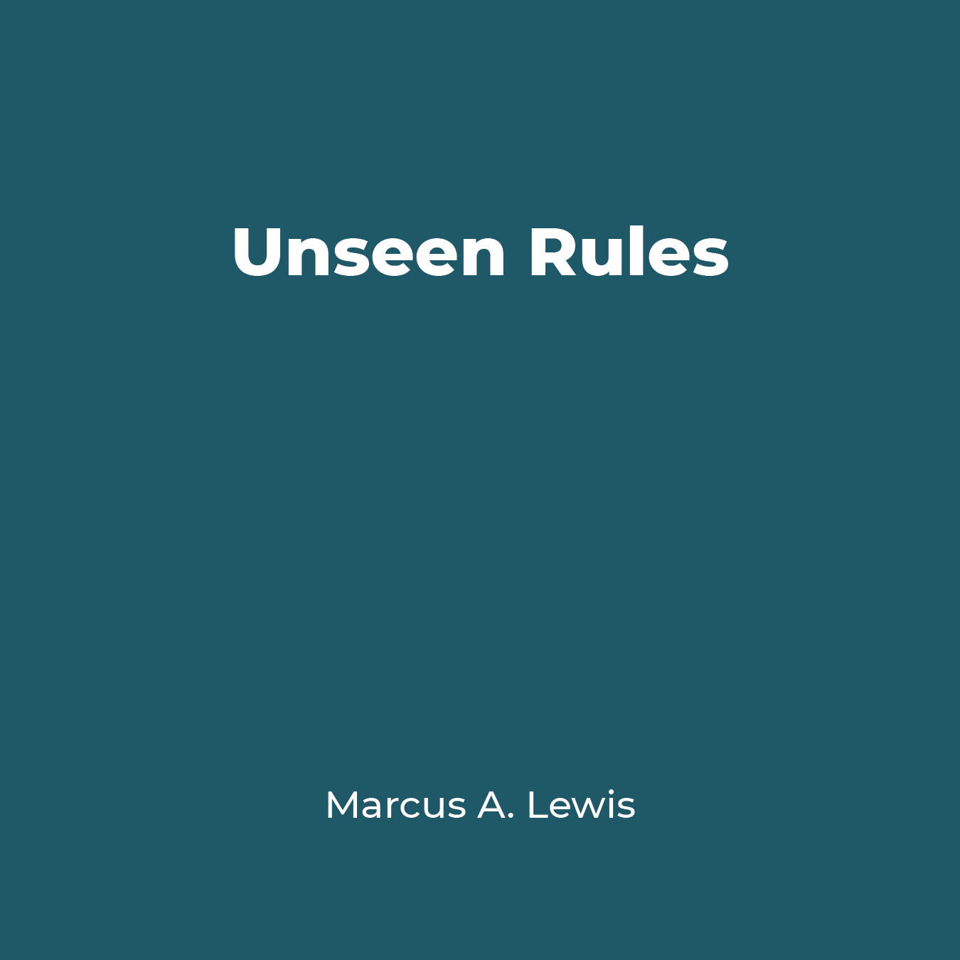 ‘Unseen Rules’